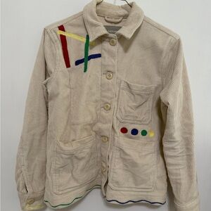 Everlane (customized) Cream Corduroy Jacket